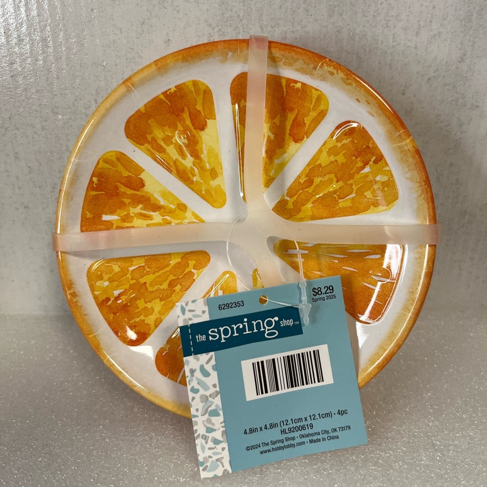 The Spring Shop Citrus Slice Plate